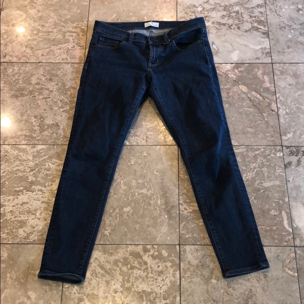 Halogen jeans mid rise skinny size 27 petite